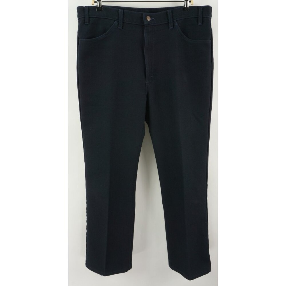 Vintage 1980s Levis 537 Black Label Woven Stretch Performance Pants Mens 36 x 30